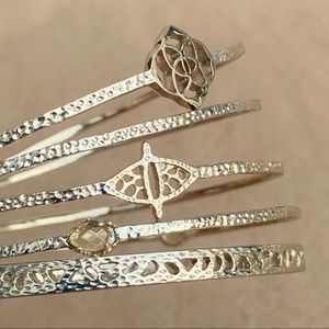 Kendra Scott Gold Jordana Bracelet Set